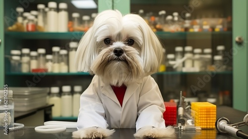 Lhasa Apso Pharmacist: Canine Care Provider in Medicinal Expertise