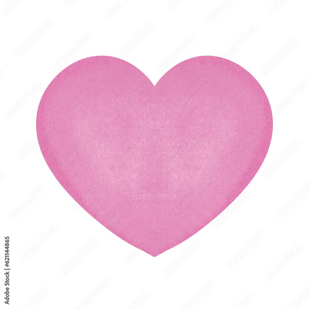pink paper heart