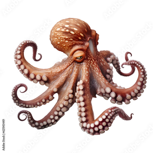 octopus isolated