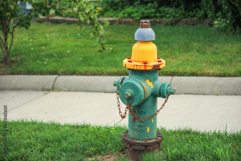  fire hydrant stands resilient on the city street, symbolizing safety, preparedness, and the crucial role it plays in protecting lives and properties