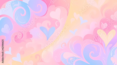 Beautiful abstract artistic colorful pattern background 