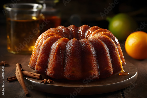 Homemade Rum Cake, Generative ai