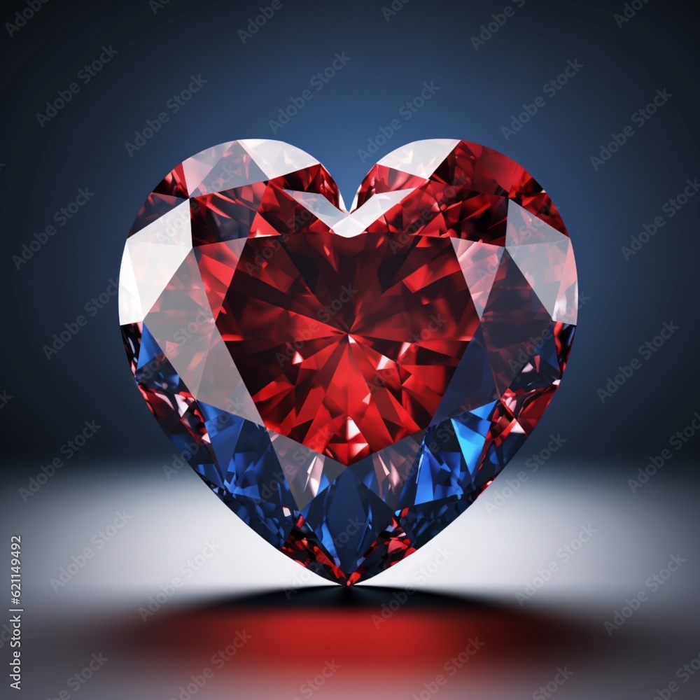 love diamond on background
