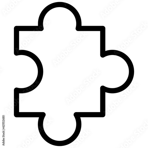 Puzzle icon: "Depicting problem-solving and the interconnection of ideas, inspiring creative solutions and critical thinking."