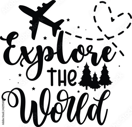 Explore The World Travel svg