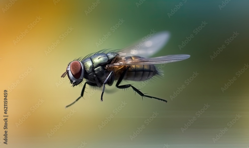 The agile fly zooms through the air, blending with nature's beauty. Creating using generative AI tools The agile fly zooms through the air, blending with nature's beauty. Creating using generative AI tools