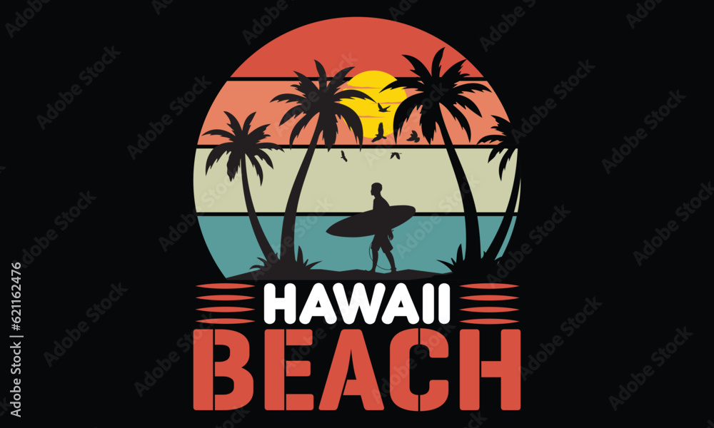 Fototapeta premium Summer T Shirt Design