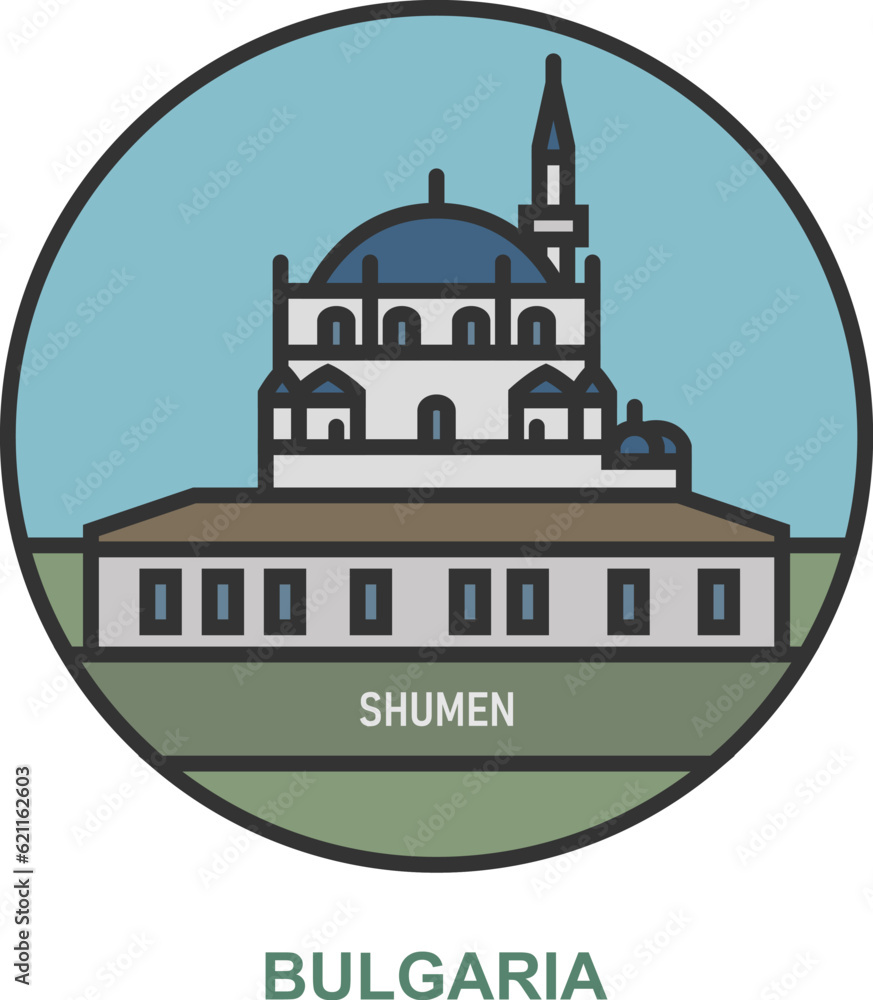 Shumen. Cities and towns in Bulgaria
