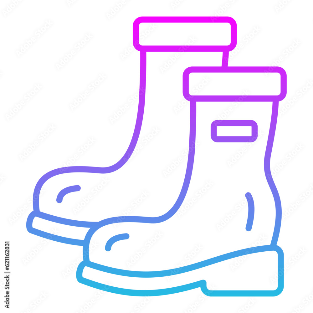 Rain Boots Icon Rain Boots Icon