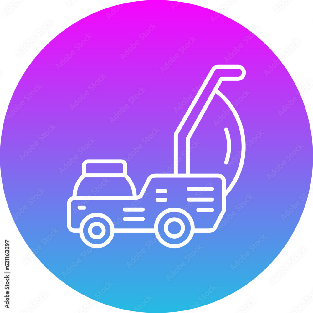 Lawn Mower Icon Lawn Mower Icon