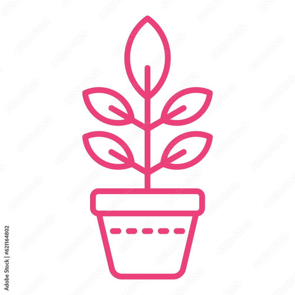 Plant Pot Icon Plant Pot Icon