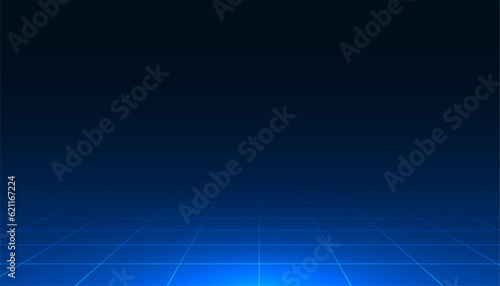abstract infinity landscape grid lines vector design