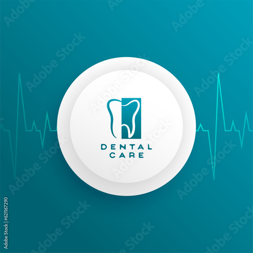 dentofacial dentist clinic logo for tooth whitening