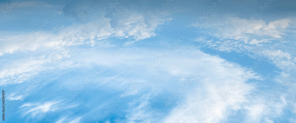 Blue sky background with clouds, white cloud on blue sky, beautiful blue sky clouds for background. Panorama of sky.
Blue sky background with clouds, white cloud on blue sky, beautiful blue sky clouds for background. Panorama of sky.