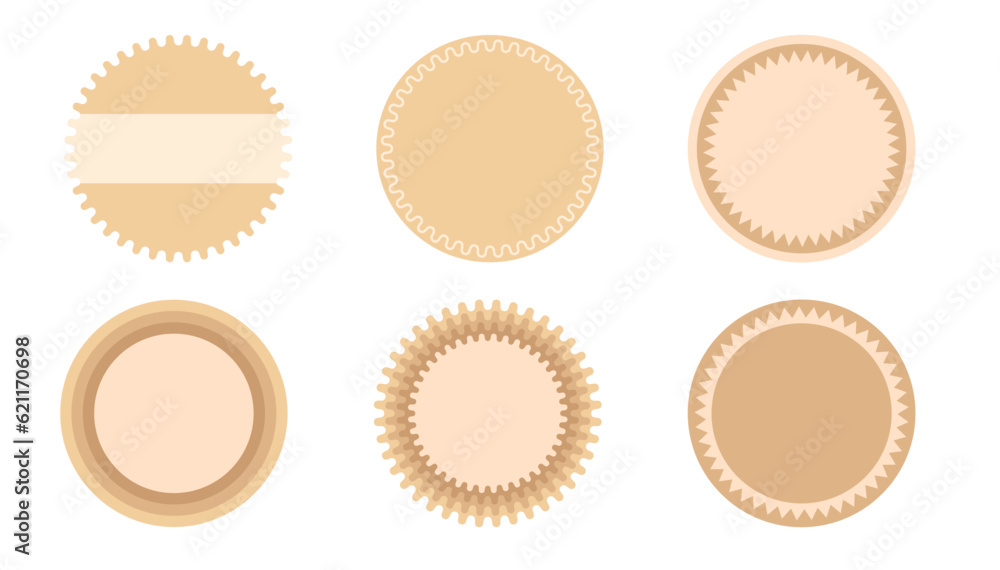circles. background for the sticker. round. with beautiful borders. vector illustration. color version and black and white. for the spice. on a white background. for marking sets. circles. background for the sticker. round. with beautiful borders. vector illustration. color version and black and white. for the spice. on a white background. for marking sets.