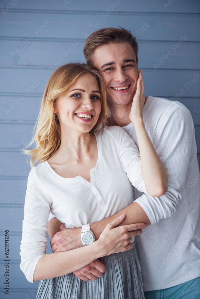 Fototapeta premium Beautiful young couple