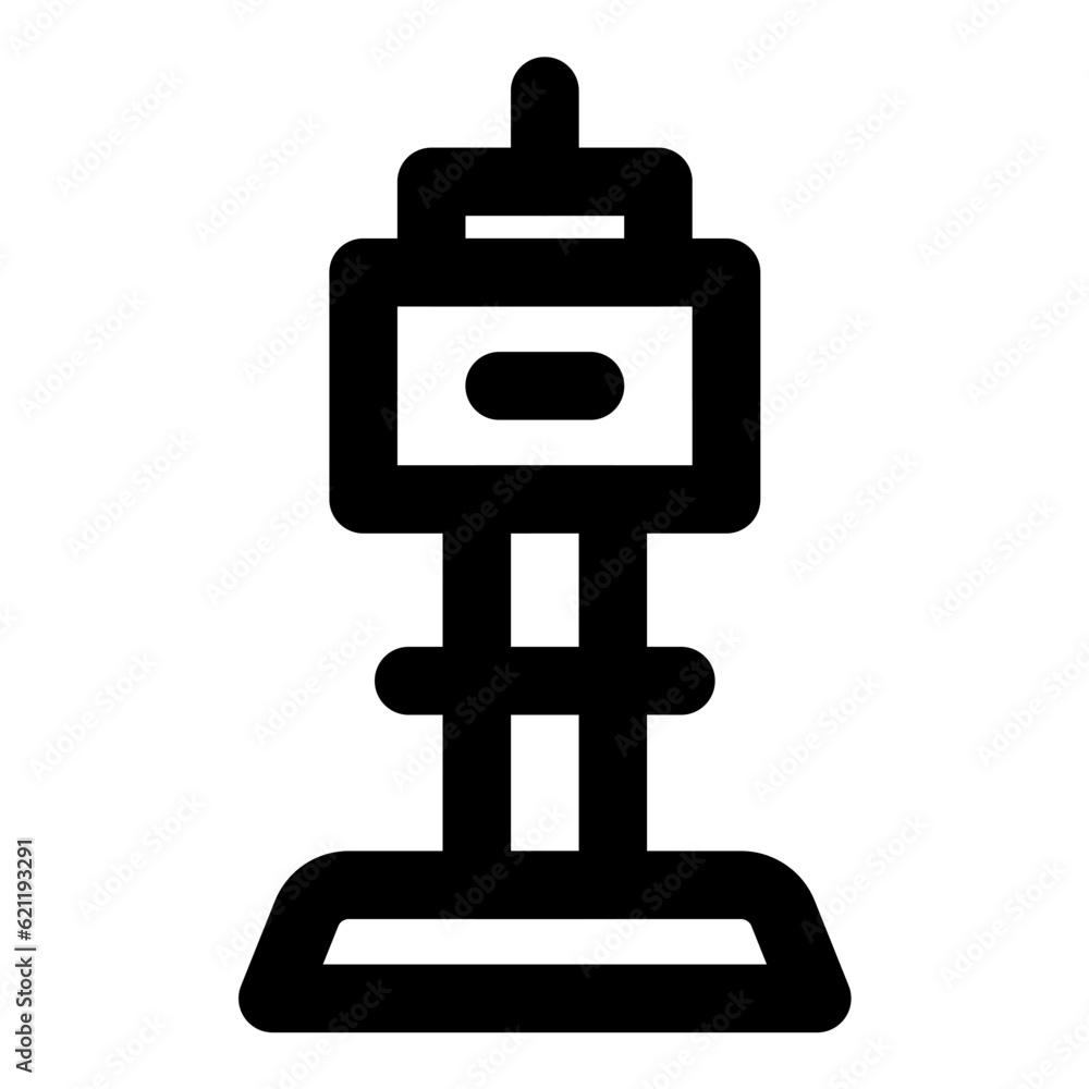 seoul tower icon vector illustration asset seoul tower icon vector illustration asset