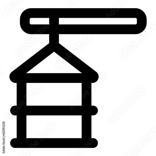 lantern icon vector illustration asset