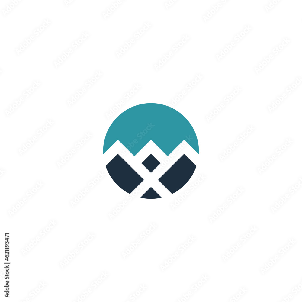 Abstract Roofing House Logo Template. Real Estate logo Abstract Roofing House Logo Template. Real Estate logo