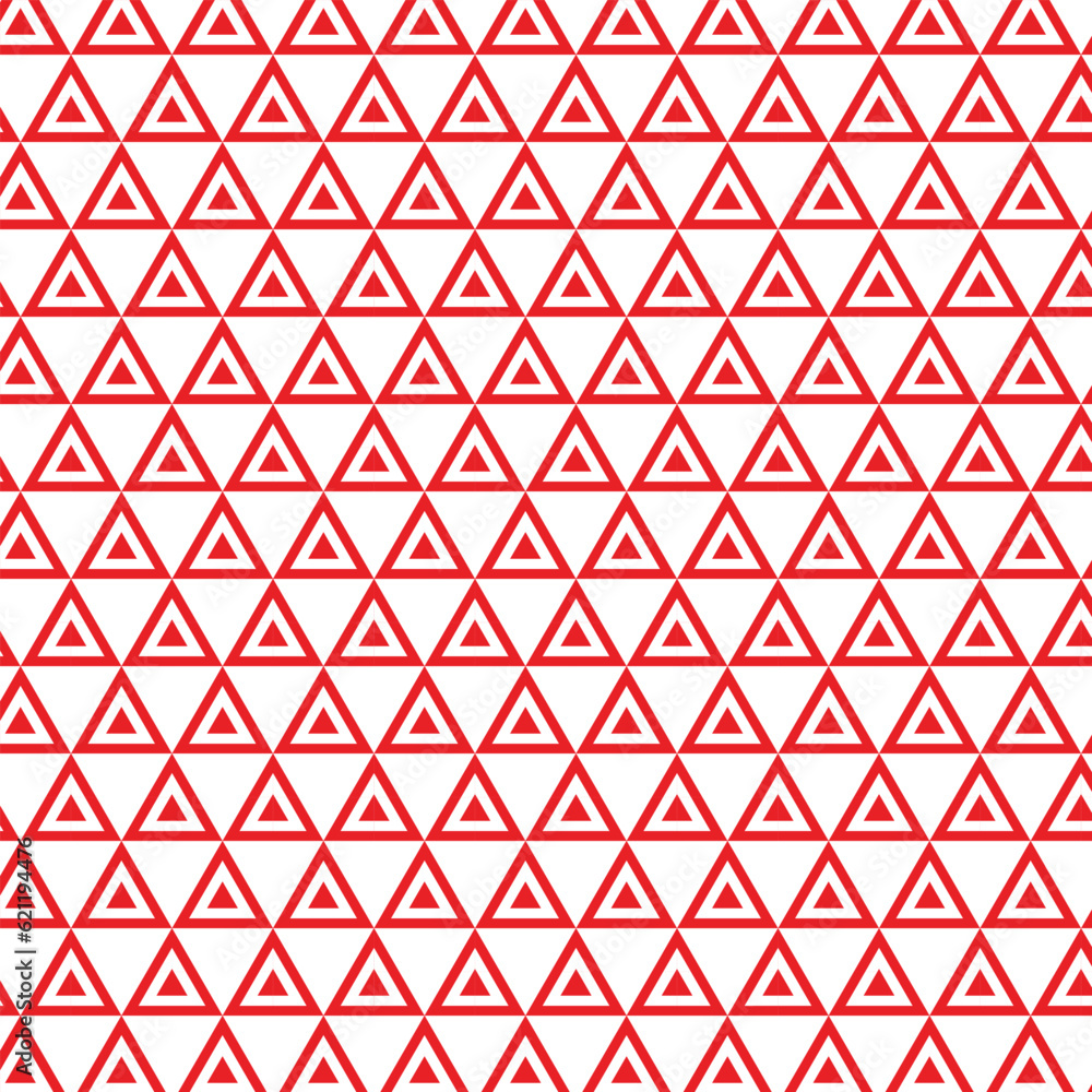 abstract seamless red triangle geometric pattern vector. abstract seamless red triangle geometric pattern vector.