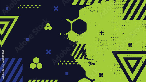 Abstract grunge background vector, brush painted wallpaper, template design modern banner with copy space