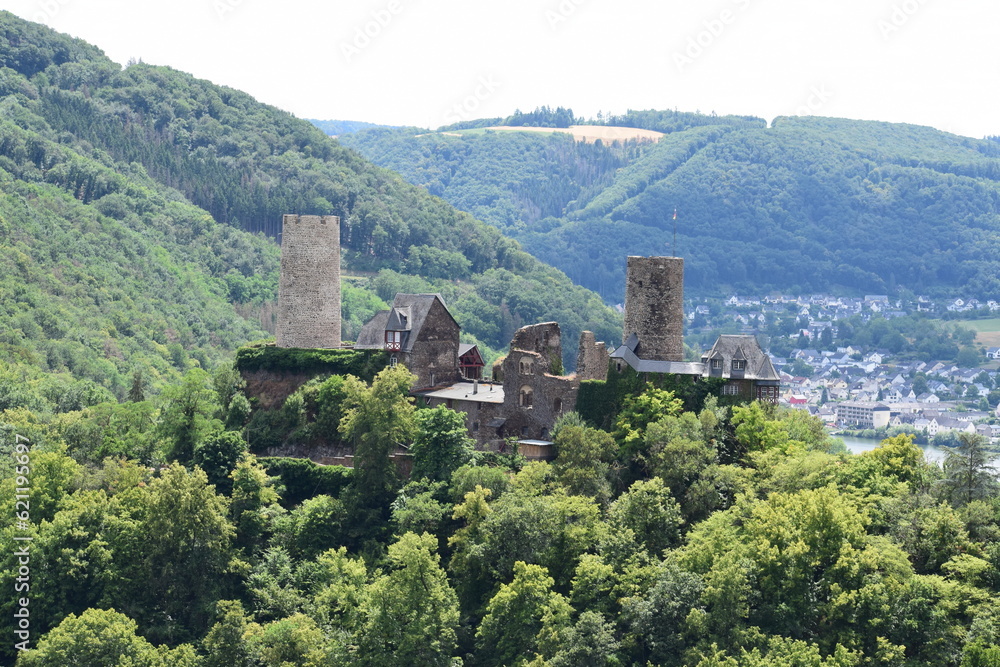 Burg Thurant above Mosel valley
