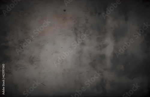 Black texture metal wall background grunge style  Generative AI