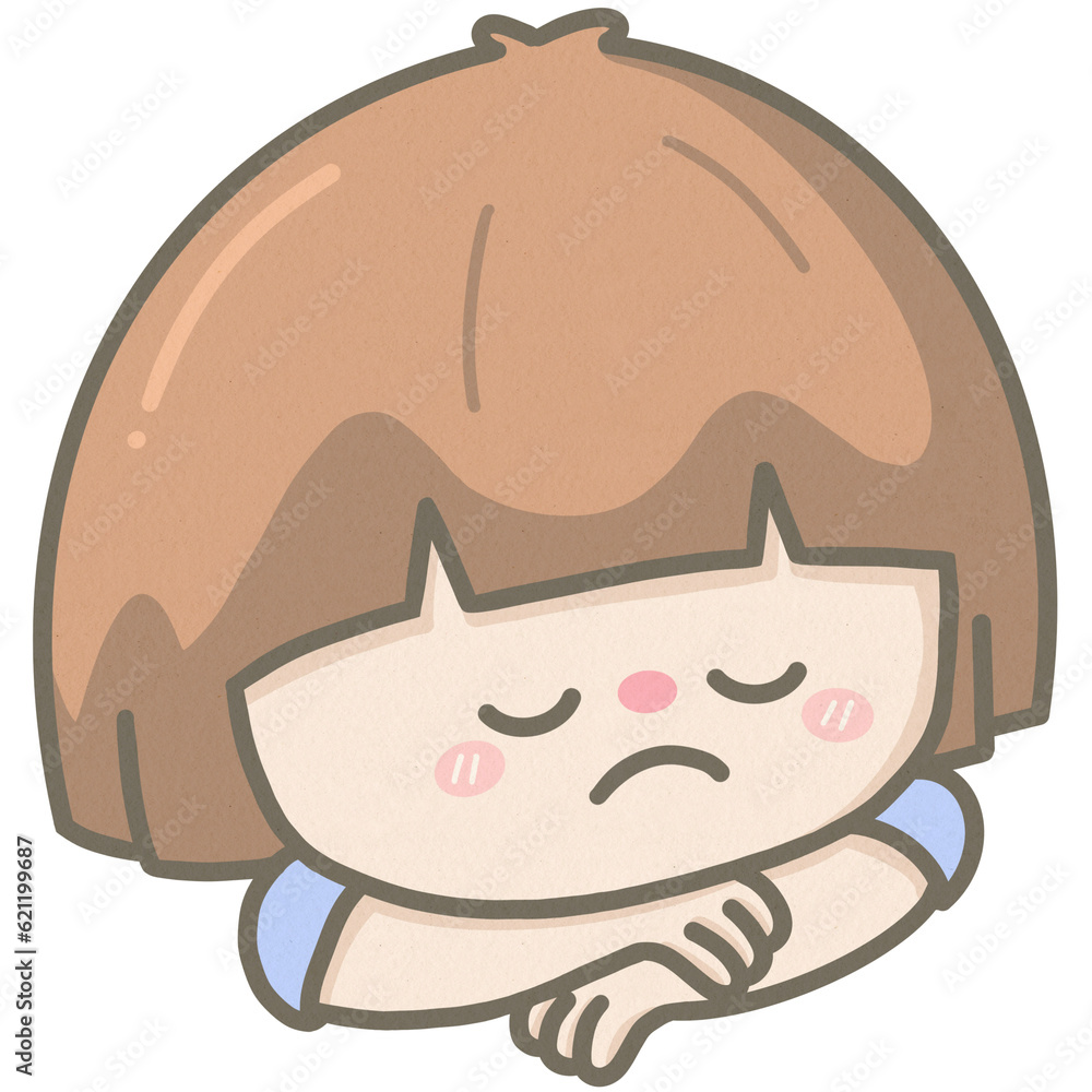 girl thinking and stress girl thinking and stress