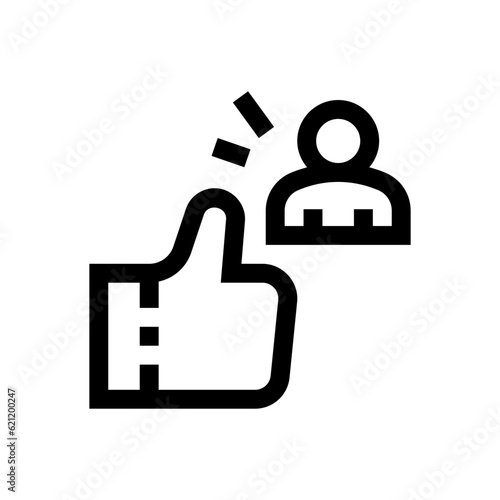 best customer experience vector icon