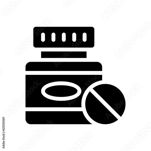 vitamin glyph icon