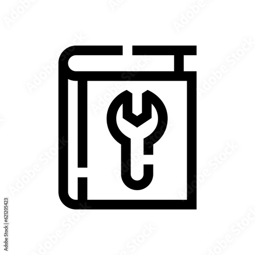 handbook vector icon