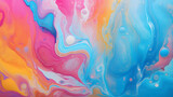 Colorful abstract painting background. Liquid marbling paint background. Fluid painting abstract texture. Intensive colorful mix of acrylic vibrant colors. background texture