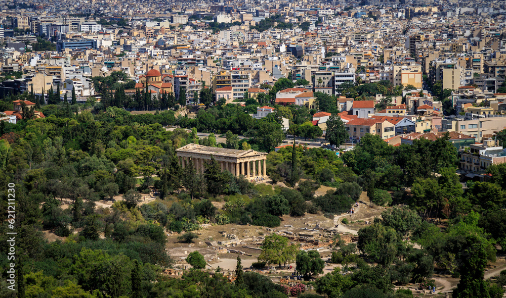Athens is a major coastal urban area in the Mediterranean and it is both the capital and the largest city of Greece.