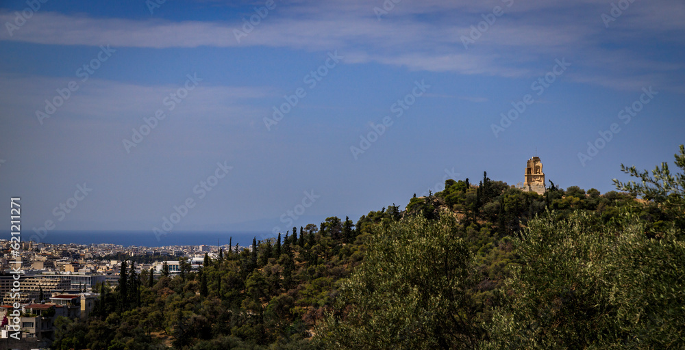 View from Çanakkale - a city in northwestern Turkey in the Marmara region, on the Dardanelles Strait