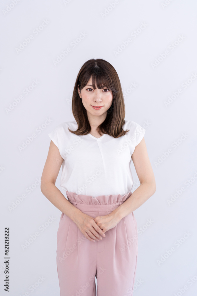 長髪の女性 長髪の女性