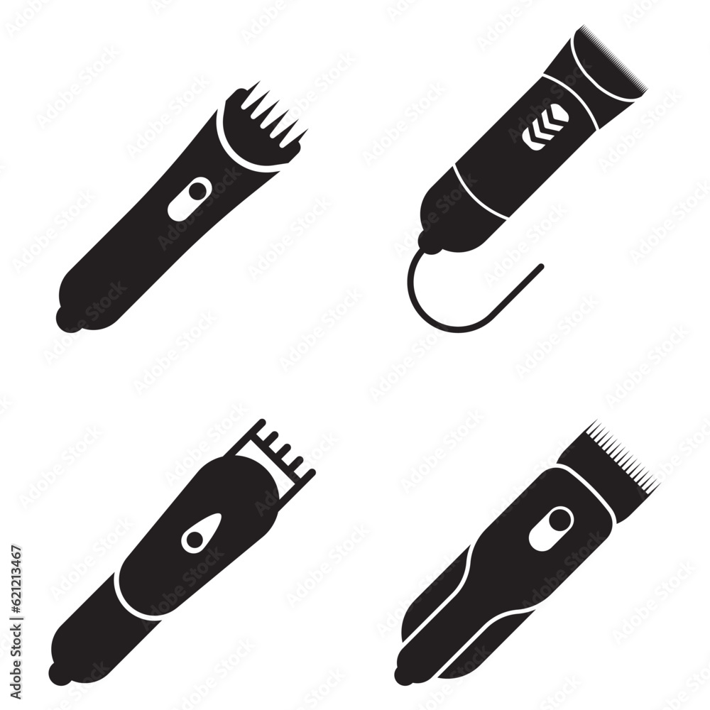 Φωτογραφία hair clipper icon vector