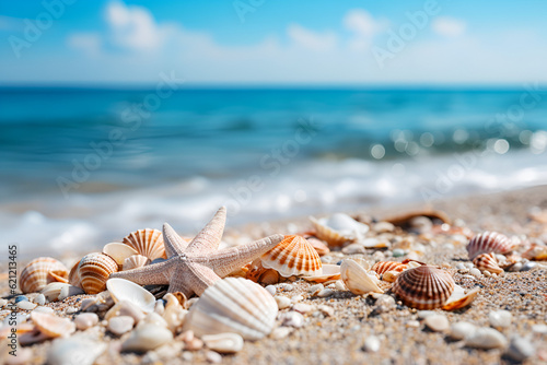 shells on the beach © alphazero