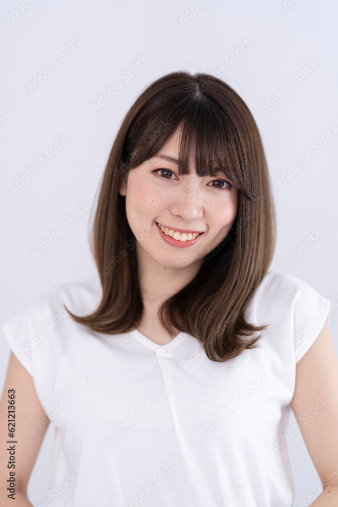 長髪の女性 長髪の女性