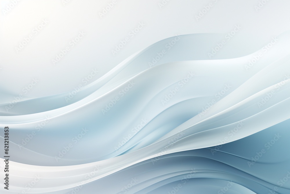 Serene and Pristine White Abstract Background Created with Generative AI Serene and Pristine White Abstract Background Created with Generative AI