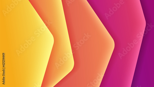 Abstract background soft gradient color and dynamic shadow on background .Vector background for wallpaper banner. Eps 10