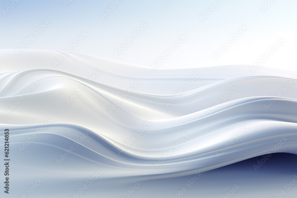 Serene and Pristine White Abstract Background Created with Generative AI Serene and Pristine White Abstract Background Created with Generative AI