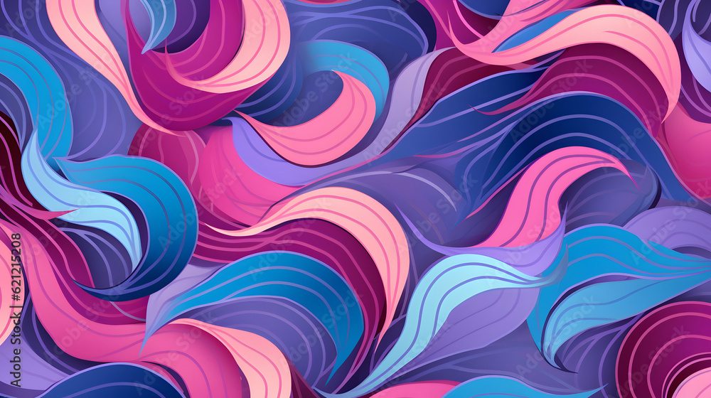 Minimal stripe lines colored Fluid Waves a Trendy pattern background Minimal stripe lines colored Fluid Waves a Trendy pattern background