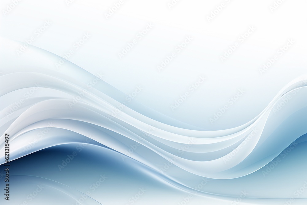 Serene and Pristine White Abstract Background Created with Generative AI Serene and Pristine White Abstract Background Created with Generative AI