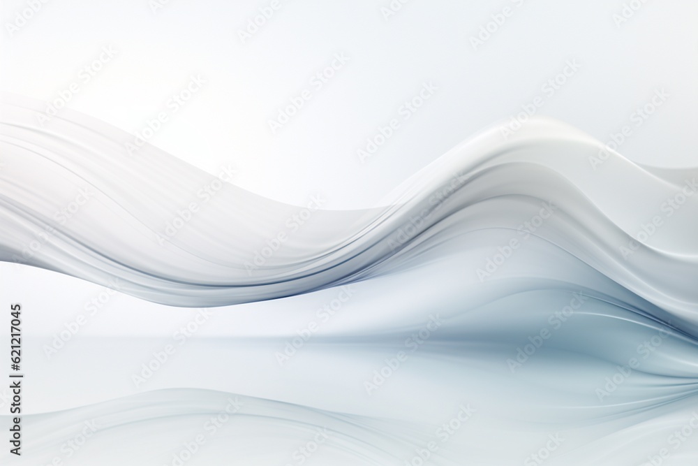Serene and Pristine White Abstract Background Created with Generative AI Serene and Pristine White Abstract Background Created with Generative AI