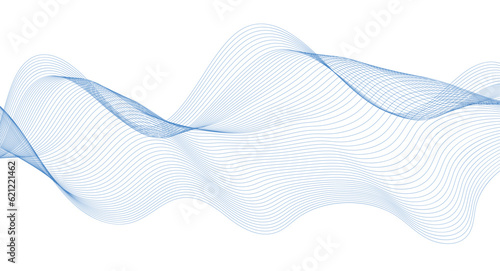 Line stripe pattern on white Wavy background. abstract modern background futuristic graphic energy sound waves technology concept design