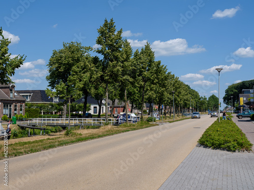 Wallpaper Mural State road N371 through Smilde, Drenthe || N371 door Smilde, Drenthe Torontodigital.ca