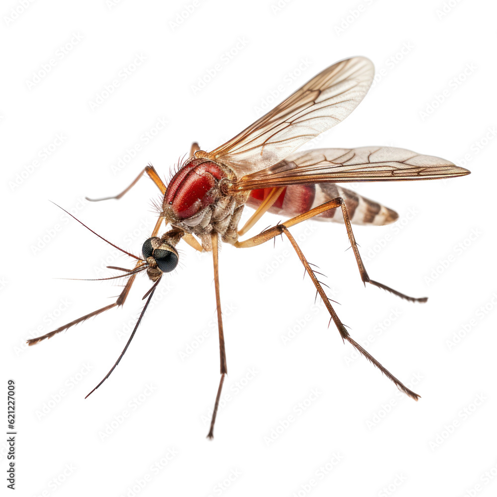 mosquito isolated on transparent background cutout mosquito isolated on transparent background cutout