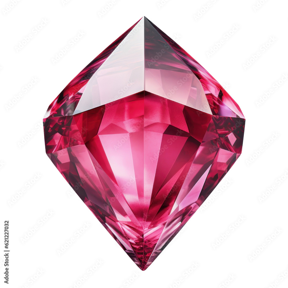 red gemstone isolated on transparent background cutout red gemstone isolated on transparent background cutout