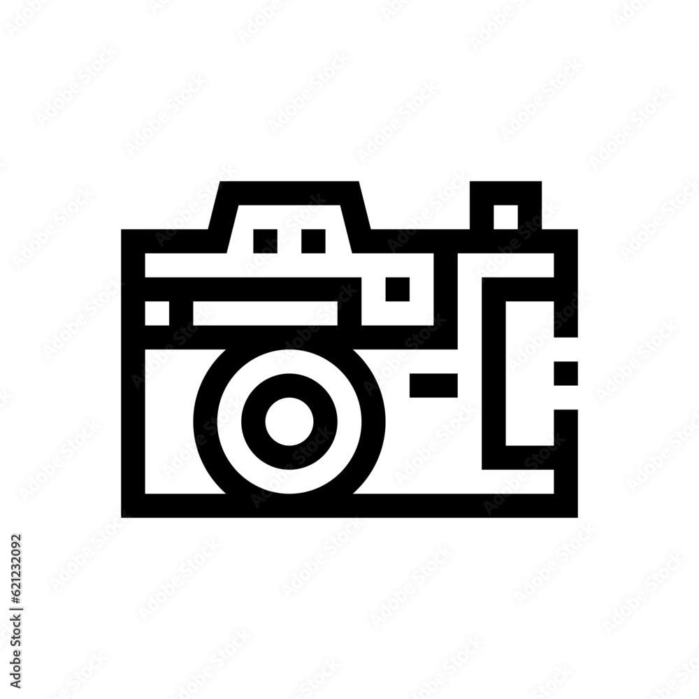 camera outline icon camera outline icon