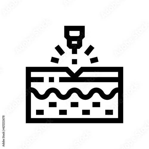 laser outline icon